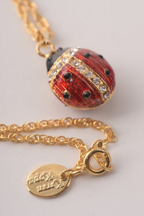 Keren Kopal Red Ladybug Pendant Necklace  37.00