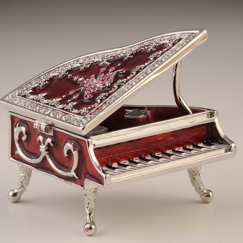 Keren Kopal Red Piano Trinket Box  81.50
