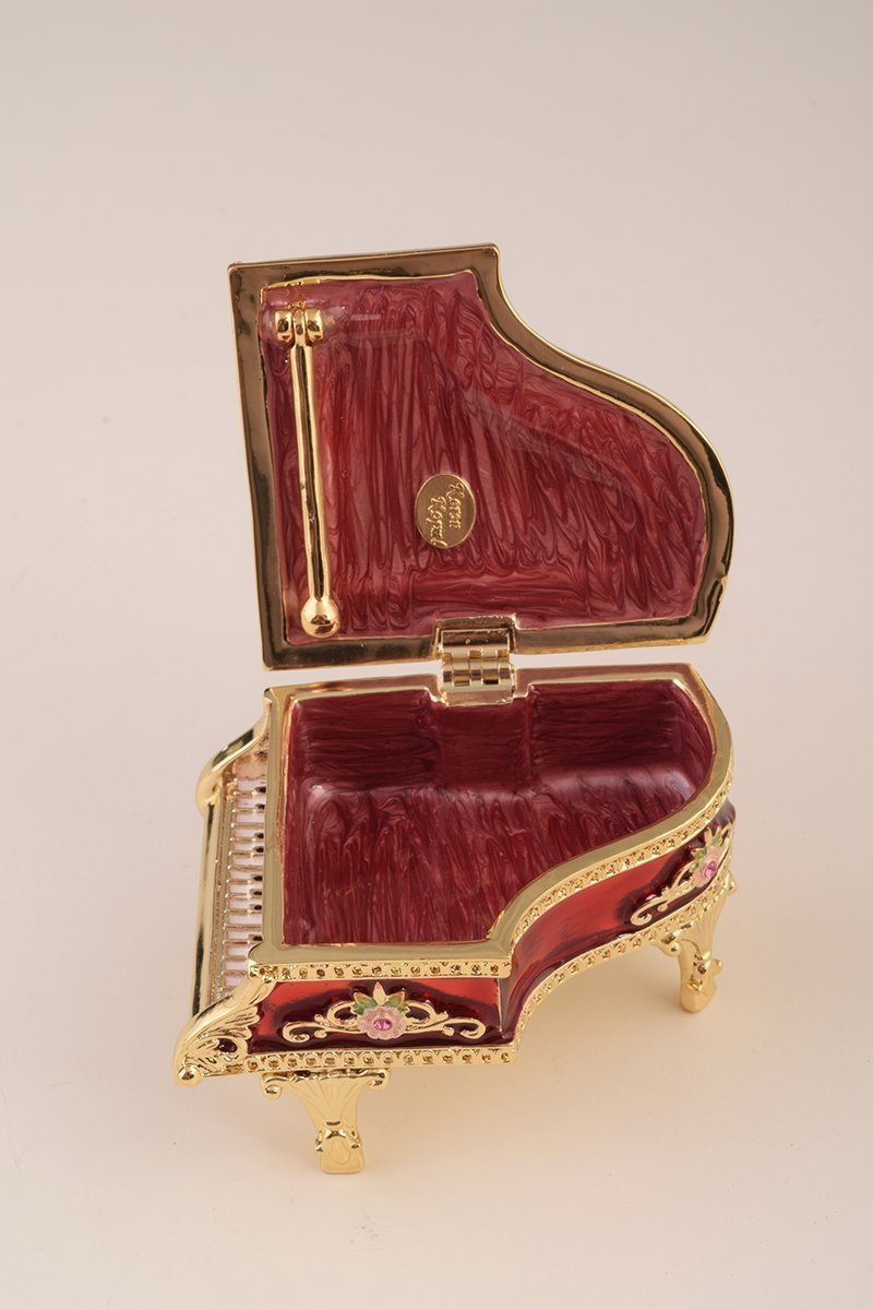 Keren Kopal Red Piano Trinket Box  66.50