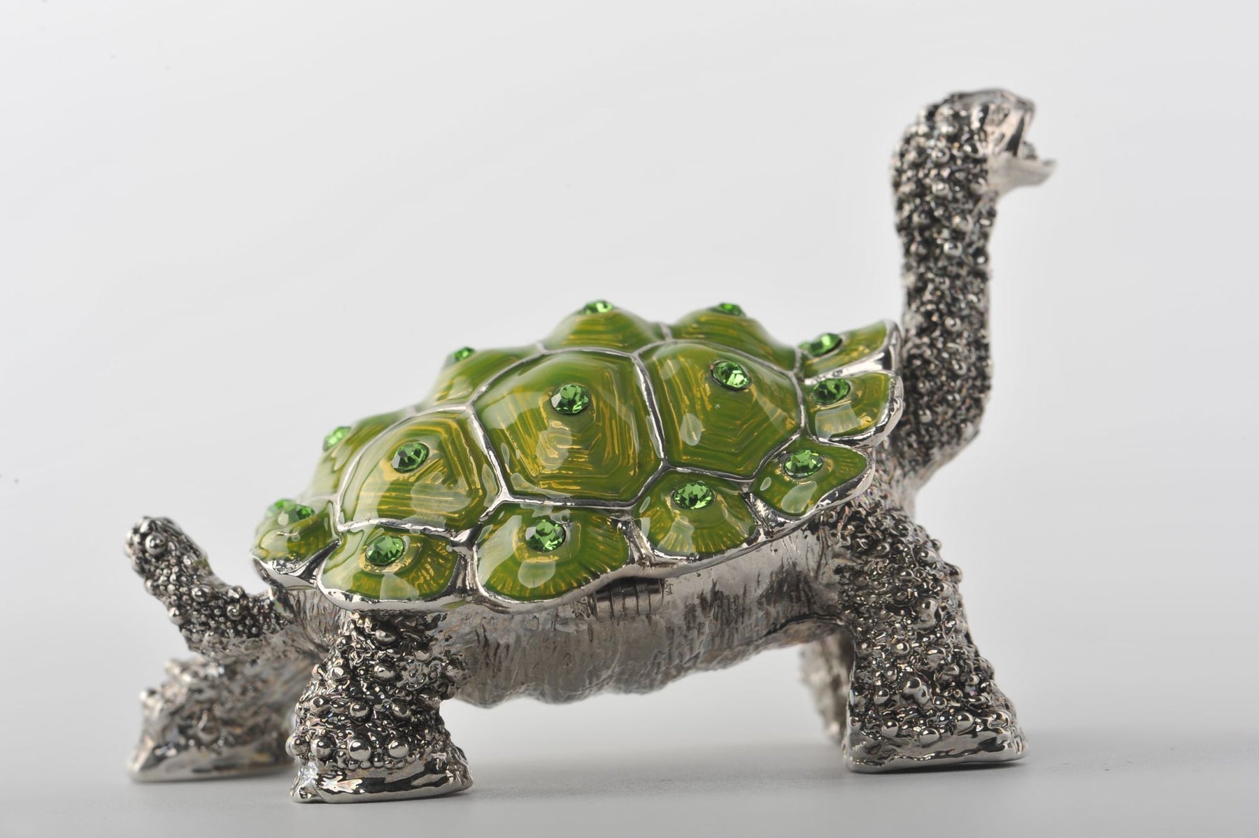 Silver & Green Turtle  Keren Kopal