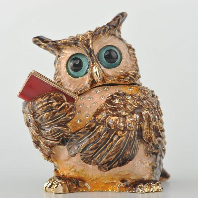 Keren Kopal Sophisticated Owl with a Book  87.75