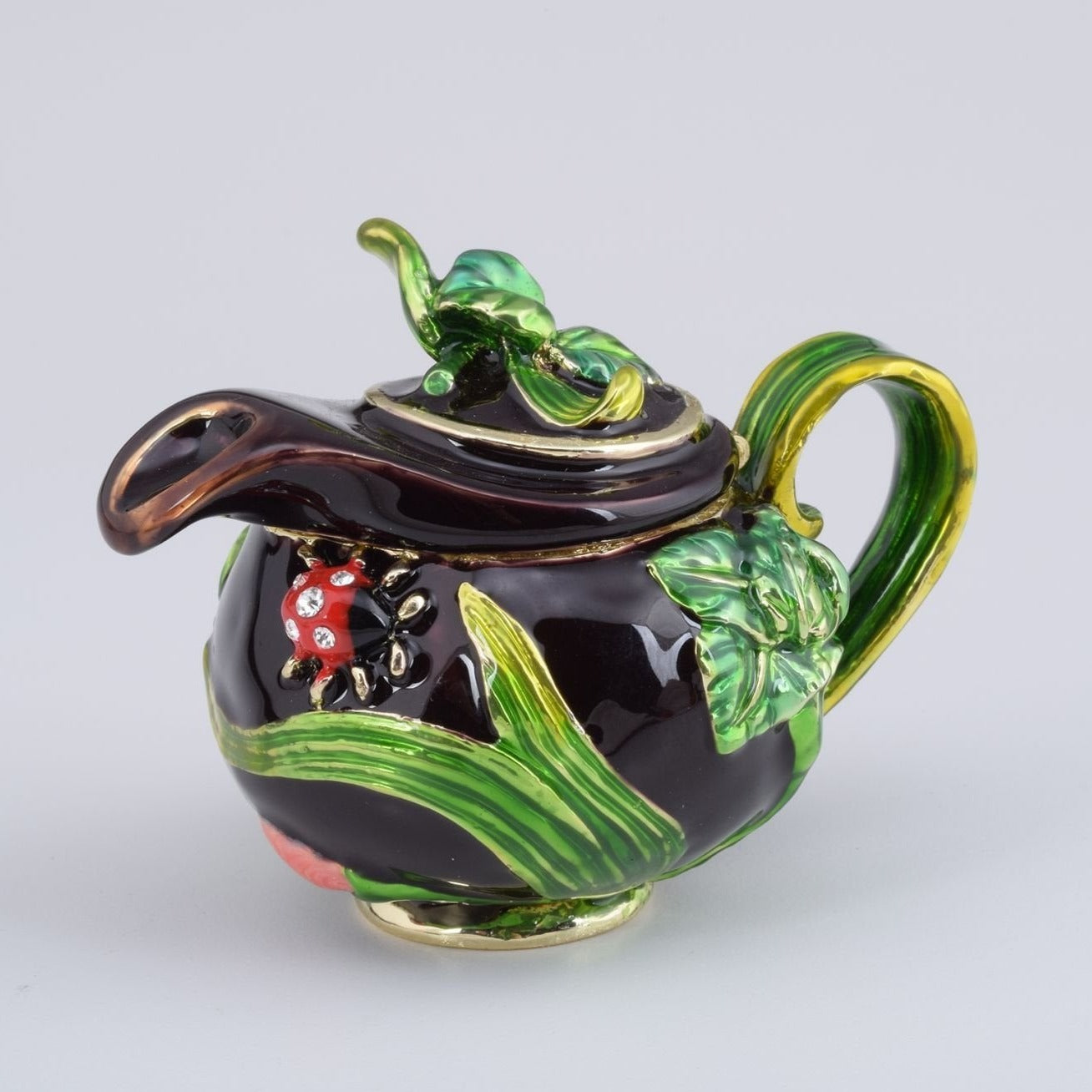 Keren Kopal Teapot Decorated with a Ladybug and a Dragonfly  57.75