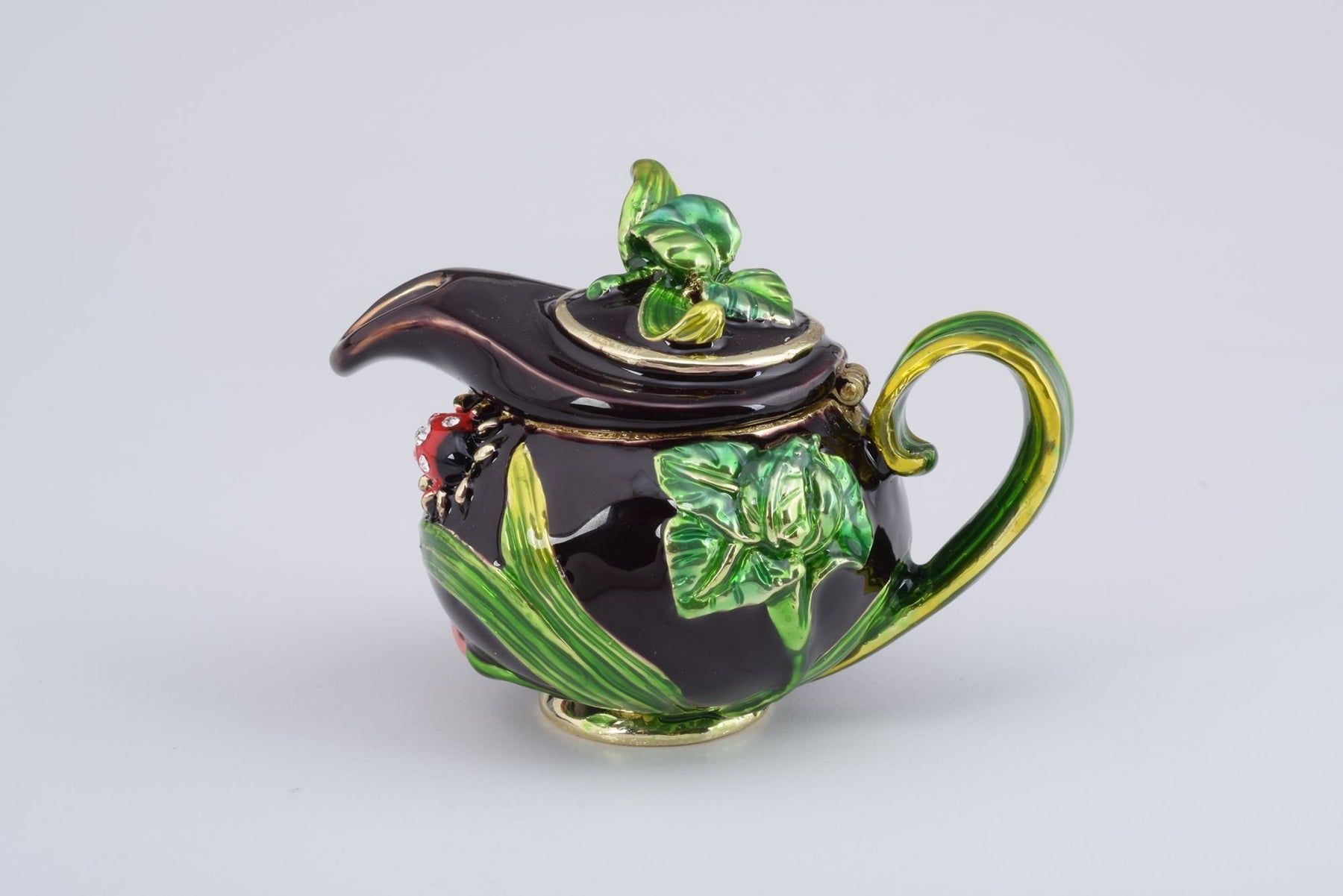 Keren Kopal Teapot Decorated with a Ladybug and a Dragonfly  57.75