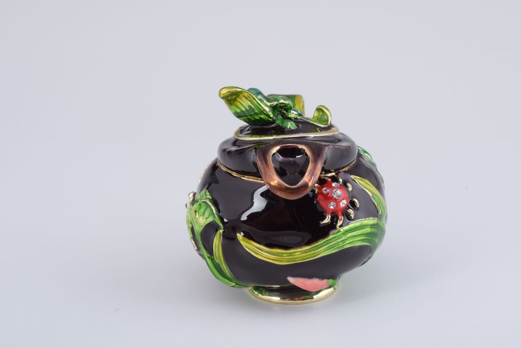 Teapot Decorated with a Ladybug and a Dragonfly  Keren Kopal