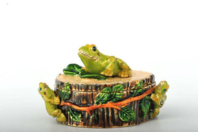 Keren Kopal Three Frogs on Tree Trunk  68.00