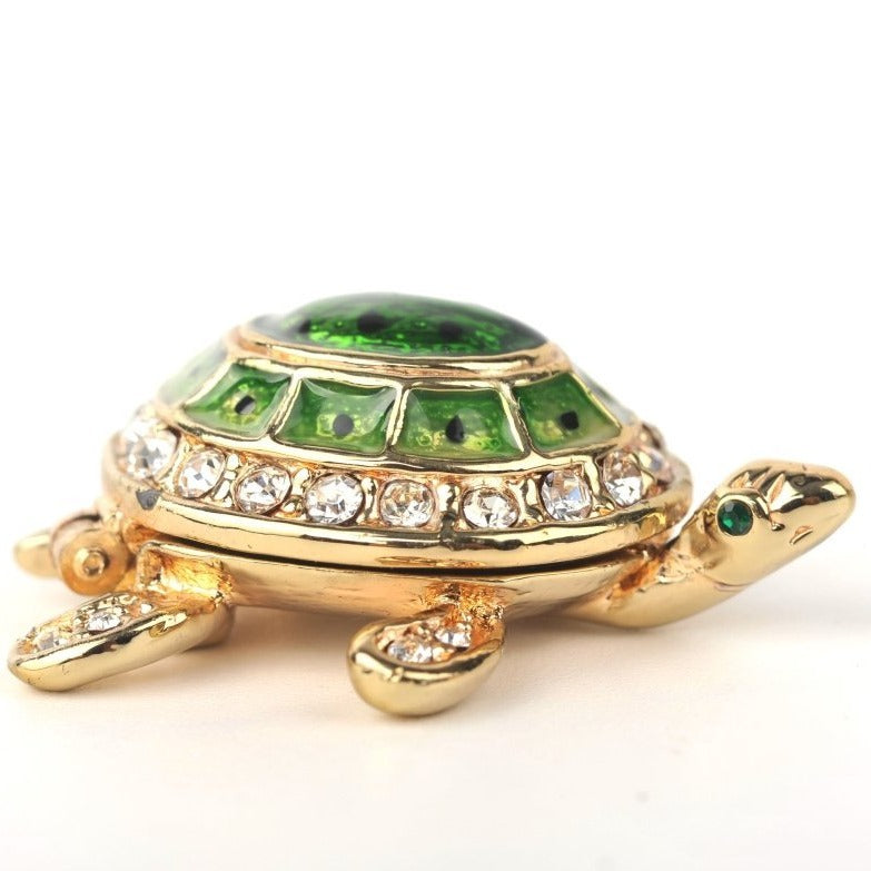 Keren Kopal Tiny Green & Gold Sea Turtle  18.75