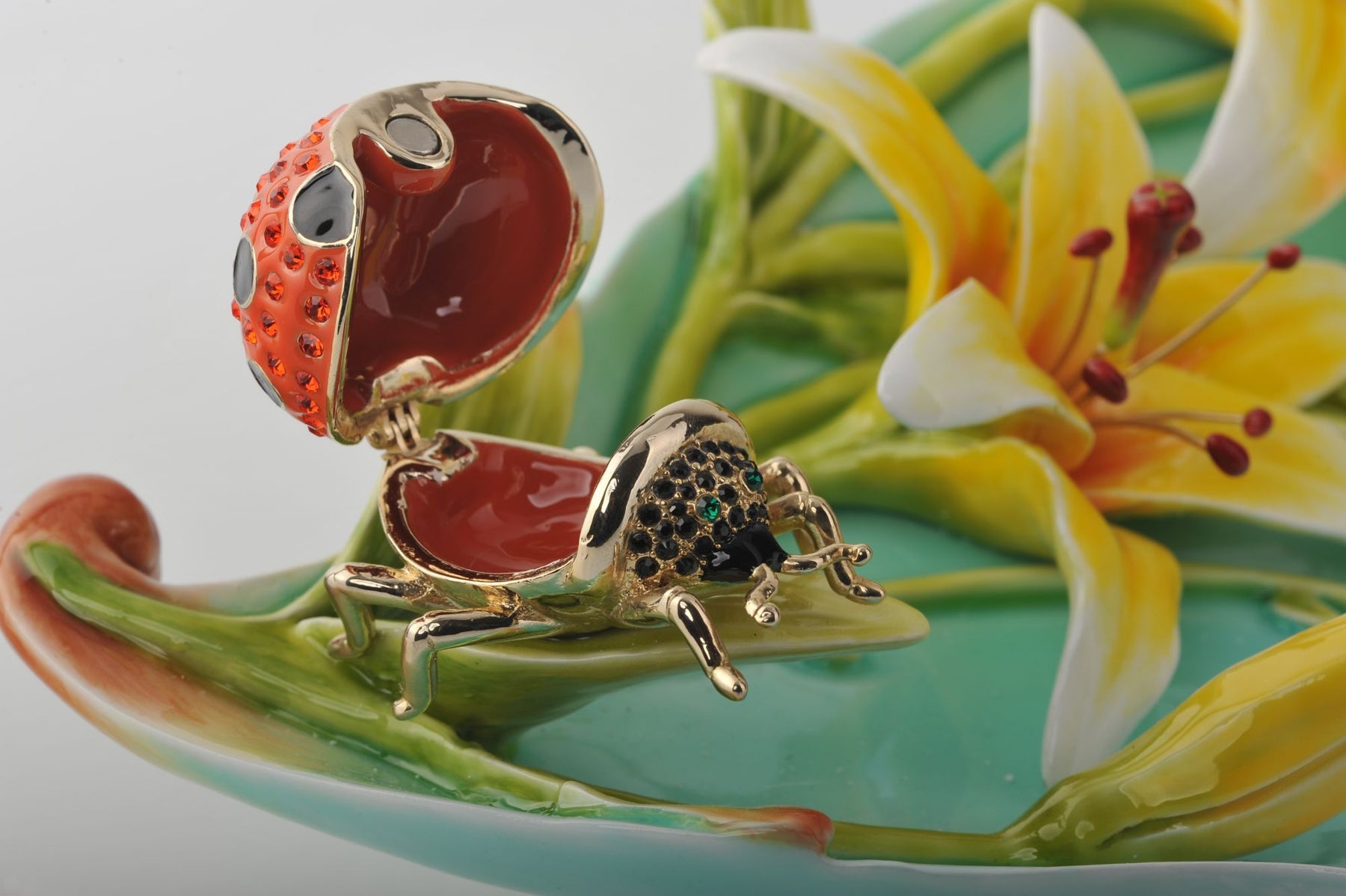Trinket Plate with Ladybug