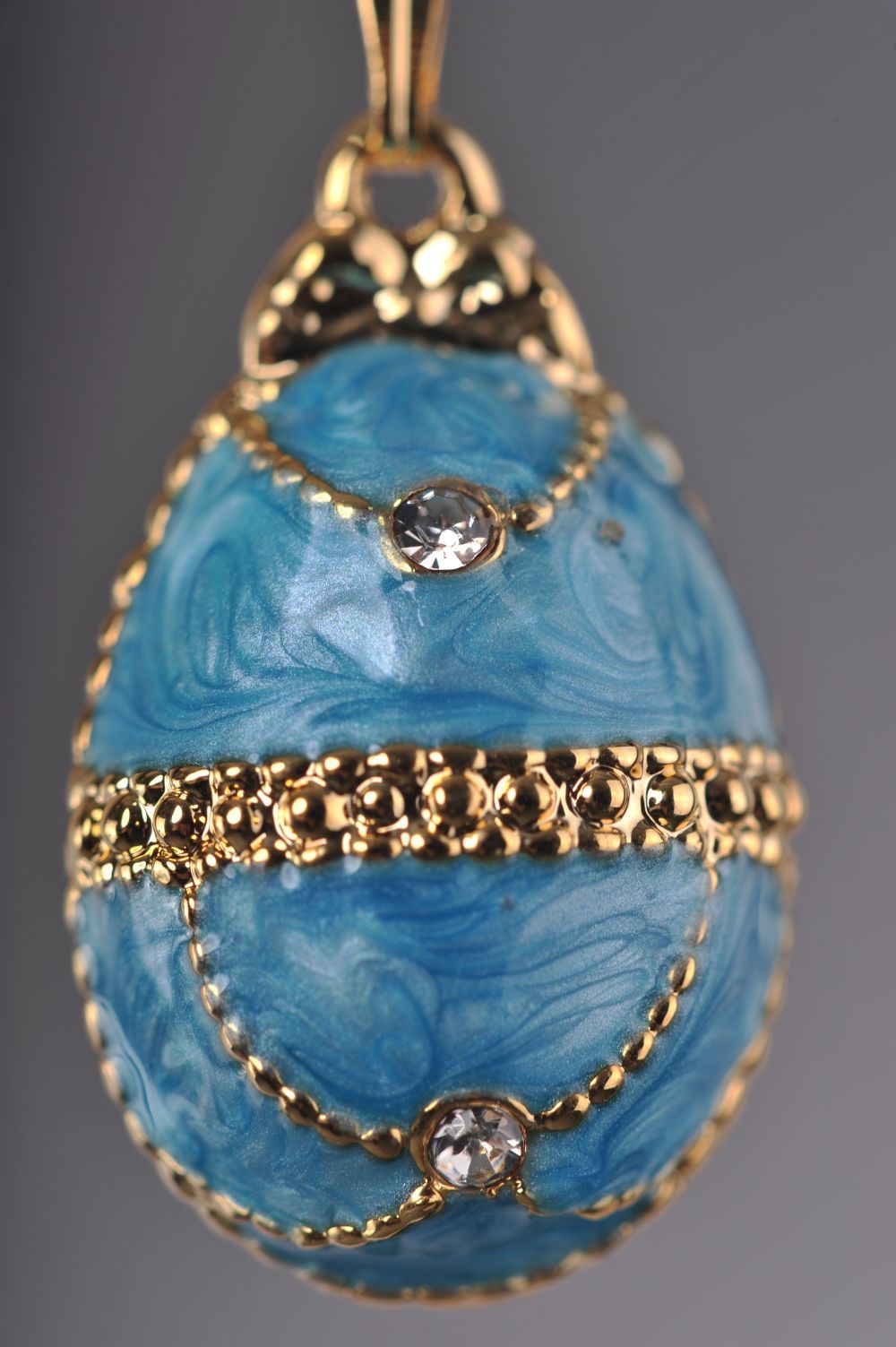 Keren Kopal Turquoise Egg Pendant Necklace  37.00