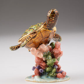 Keren Kopal Turtle on a Rock  76.50