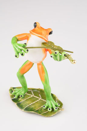 Keren Kopal Violin Playing Frog  144.00