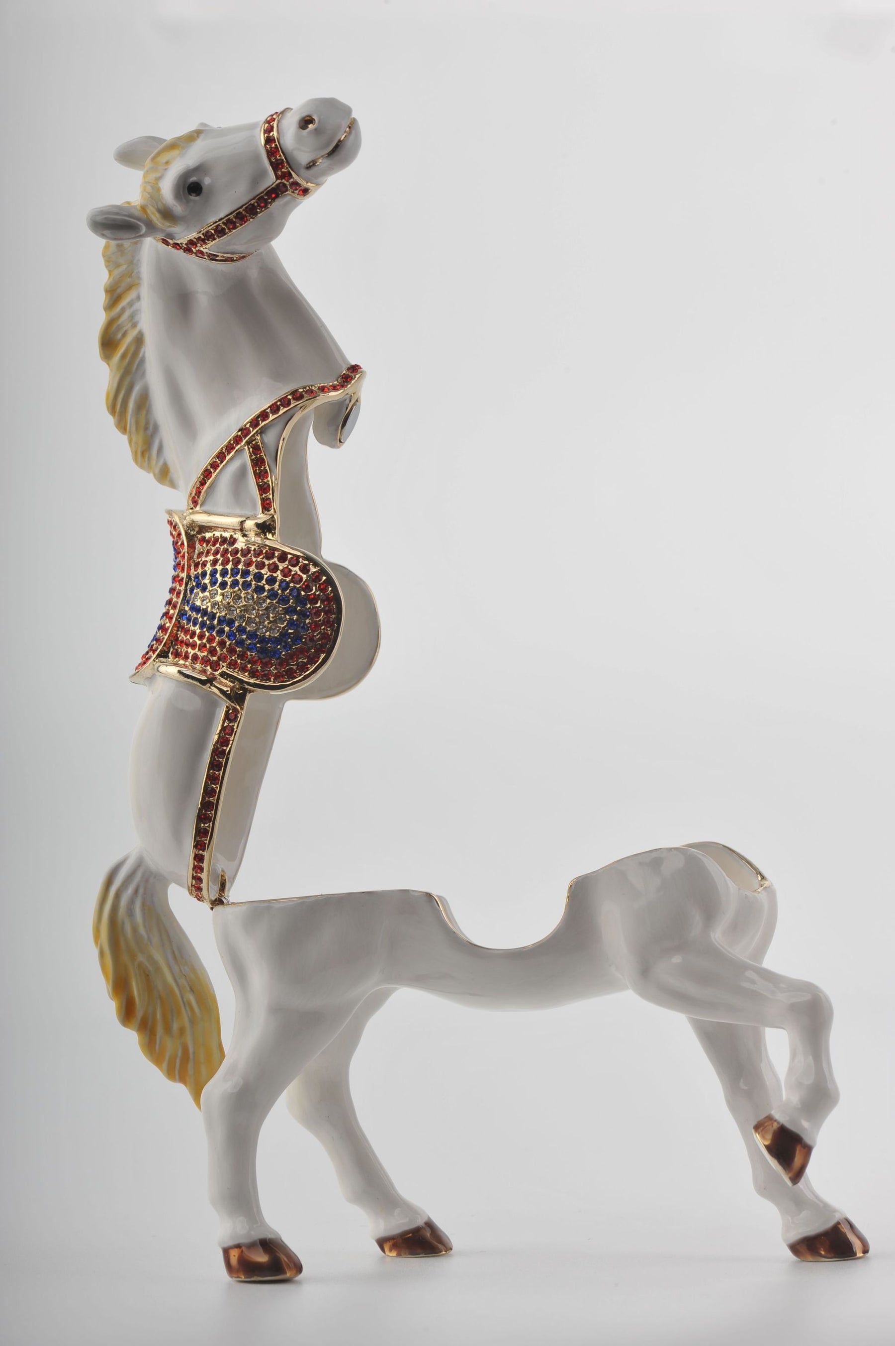 Keren Kopal White Horse with Crystal Saddle  137.50