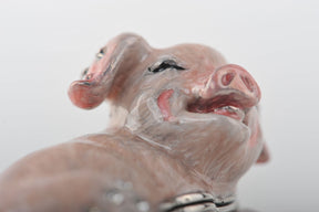 Keren Kopal Zodiac Pig Laying on Hand  60.25