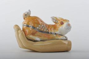 Keren Kopal Zodiac Rabbit Laying on Hand  60.25