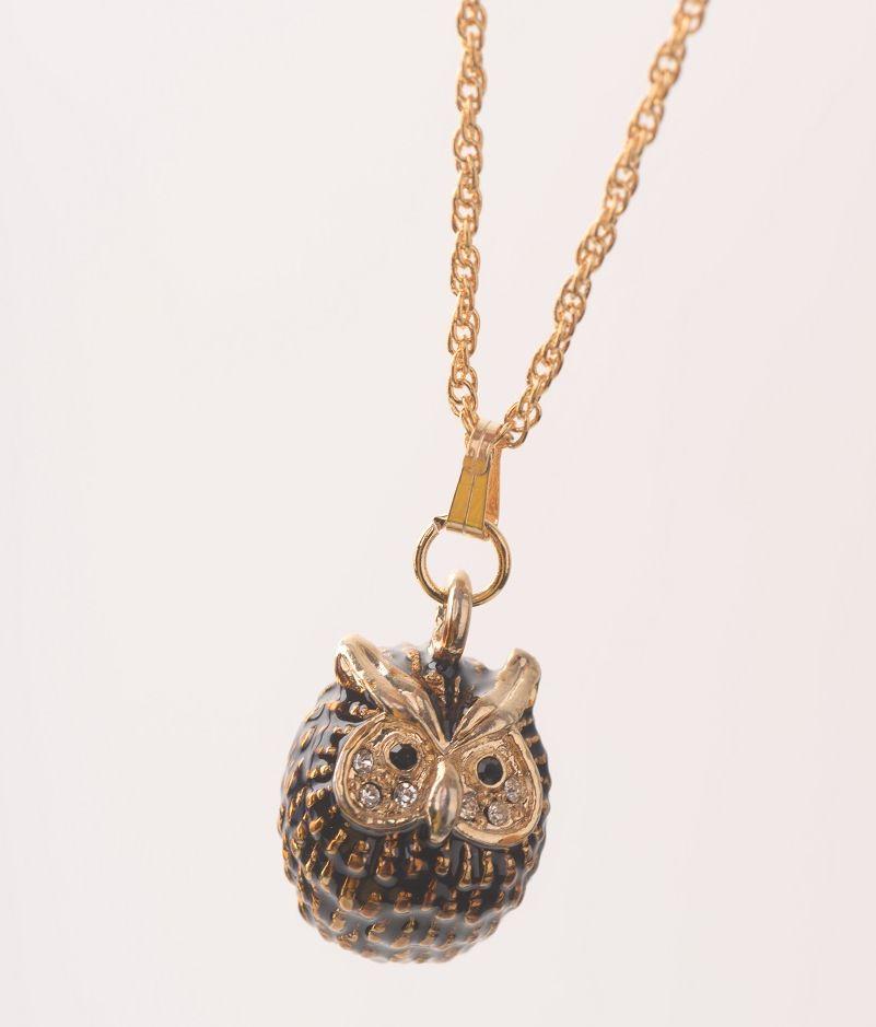 Keren Kopal Owl Charm Pendant Necklace jewelry 39.00