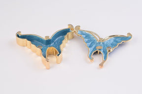 Keren Kopal Golden Blue Butterfly trinket box 54.00