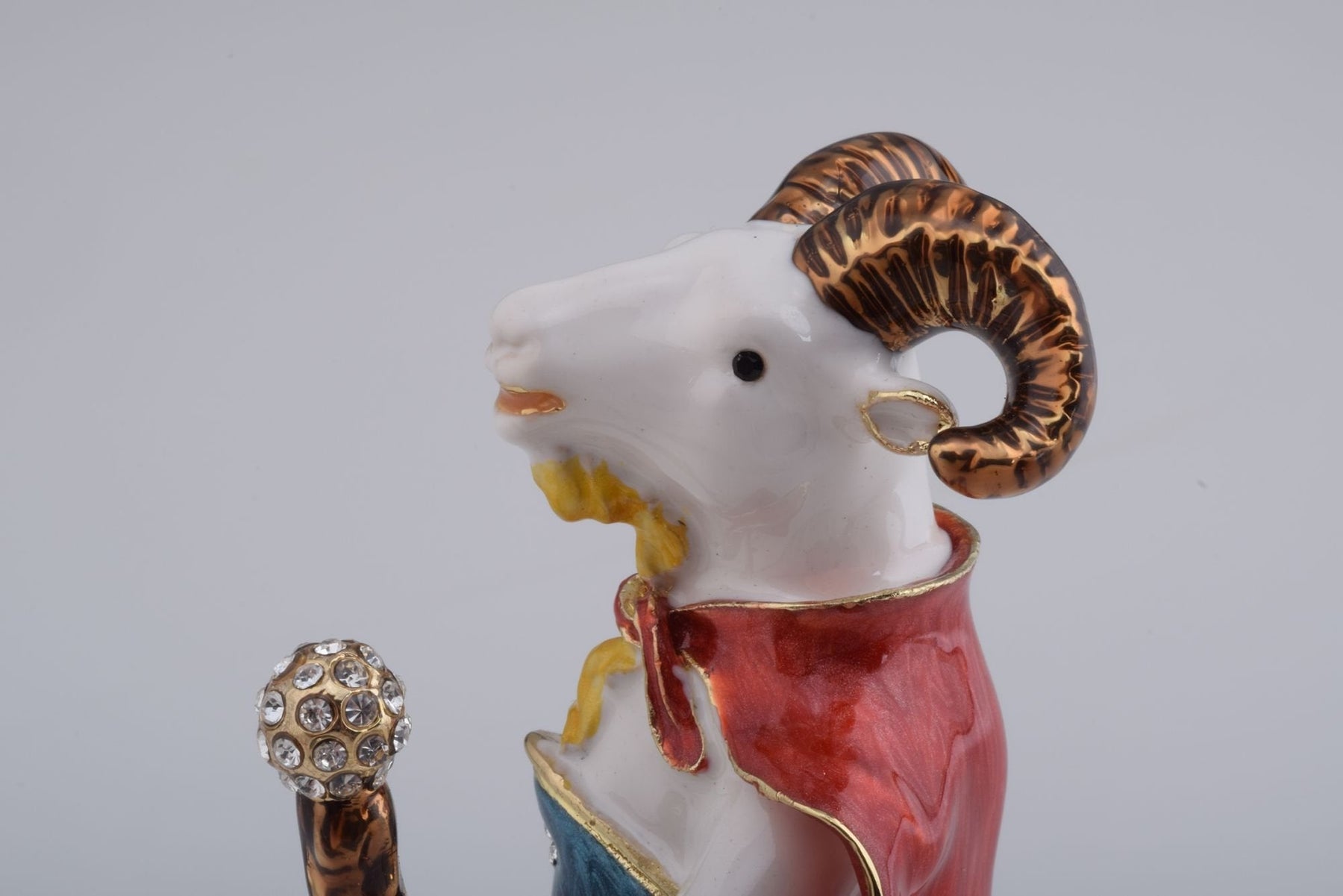 Keren Kopal King of Goats trinket box 87.75