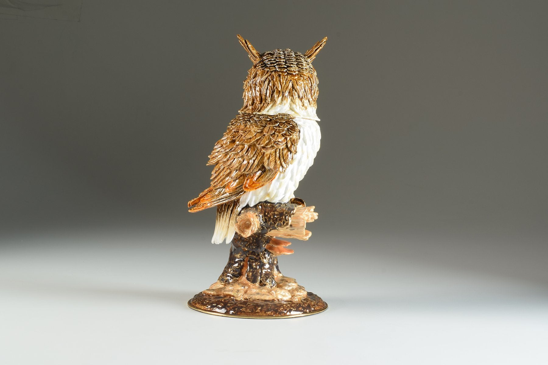 Keren Kopal Large Brown Owl trinket box 466.50