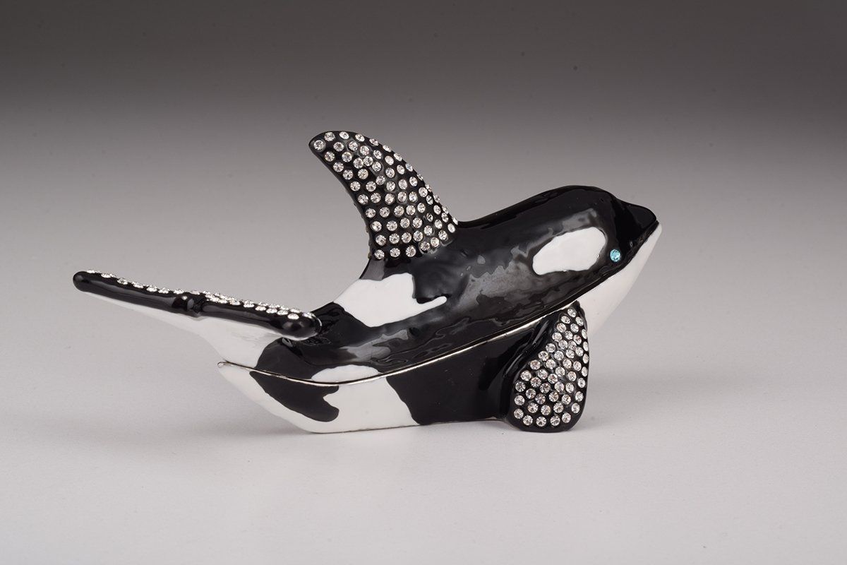 Orca Whale trinket box Keren Kopal
