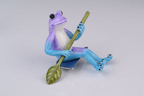 Keren Kopal Two Frogs in a Boat trinket box 301.50