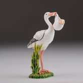 Keren Kopal White Stork Carring a Baby trinket box 99.00